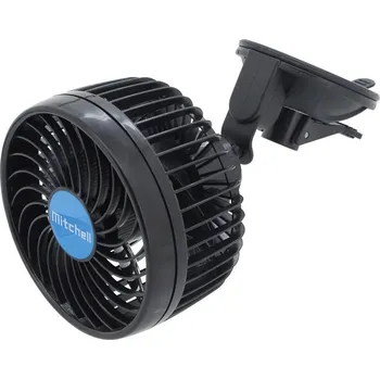 Ventilátor MITCHELL 115mm 12V na přísavku, 07216