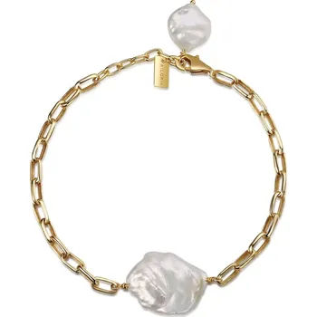 Náramek Ailoria - SHINJU Náramek zlatý/bílá perla Náramky dámské