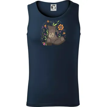 Stará bota 60 - Tílko pánské Core - 2XL ( Námořní modrá (velmi tmavá - téměř černá) )