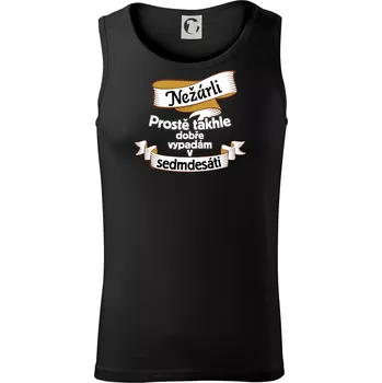 Nežárli pro pány 70 - Tílko pánské Core - L ( Černá )