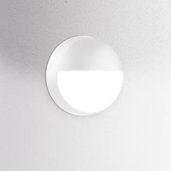 Venkovní osvětlení CENTURY Venkovní nástěnné LED svítidlo kulaté OASI CCT 14W 3000/4000/6500K IP54 bílá 180st.