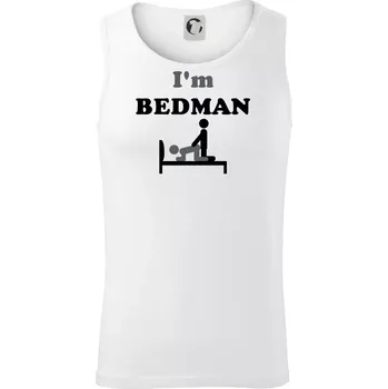 I am Bedman (Hana-creative) - Tílko pánské Core - M ( Bílá )