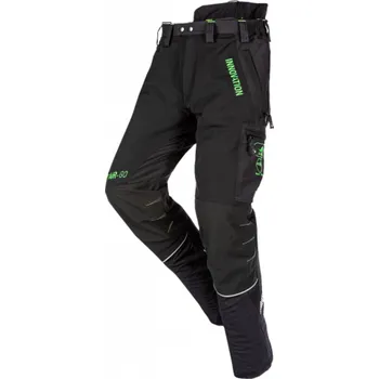 Pánské kalhoty Protipořezové kalhoty SIP PROTECTION 1SBD CANOPY AIR-GO TALL černá-zelená XL