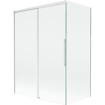 Vanová zástěna Mexen Rox sprchová zástěna vana 2-dílná posuvná 120 + 70 x 150 cm, průhledná, bílá - 8C9-120-070-20-00 Vanové zástěny