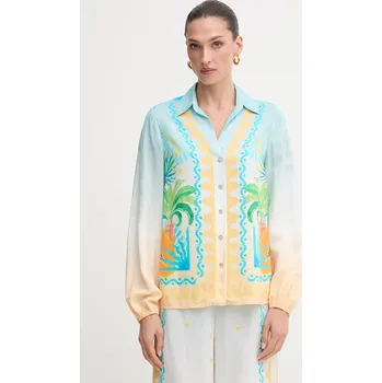 Pánská košile Košile Never Fully Dressed Miley NFDTO1782 modrá 50X, vel. L