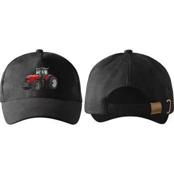 Kšiltovka kšiltovka s traktorem Massey Ferguson 8670 černá (kšiltovka , pokrývka hlavy , dopravní technika)