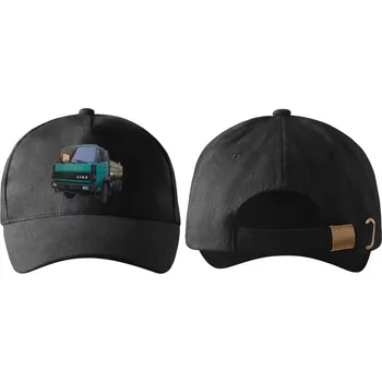 Kšiltovka kšiltovka s nákladním autem LIAZ 110 černá (kšiltovka , pokrývka hlavy , dopravní technika)
