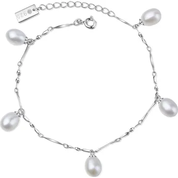 Náramek Ailoria - MAIKO Náramek stříbrný/bílá perla Náramky dámské