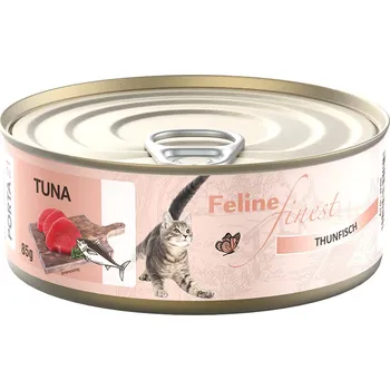 Krmivo pro kočku 6x85g Feline Finest - tuňák