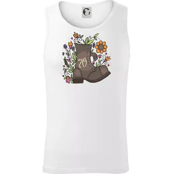 Stará bota 70 - Tílko pánské Core - XL ( Bílá )