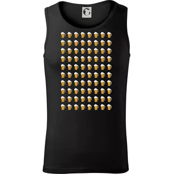 Narozeniny - 80x pivo - Tílko pánské Core - S ( Černá )