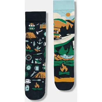 Pánské ponožky Bavlněné ponožky Medicine 2-pack RW25-LGM104 vícebarevná MLA, vel. 43/46