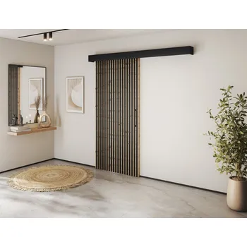 Interiérové dveře Tauricio posuvné dveře s tichým dovíráním černé