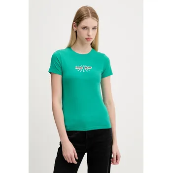 Pánská móda Tričko Guess Jeans W5YI04.J1314 zelená 76X, vel. S