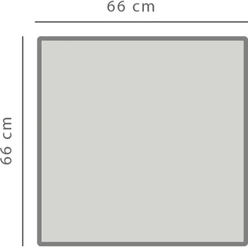 Taburet Taburet BOLZANO | 66x66 cm | bez úložného prostoru | VÝBĚR TKANIN