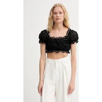 Dámská halenka Halenka Ermanno Scervino LIFE D464L607RXT černá 99X, vel. 38