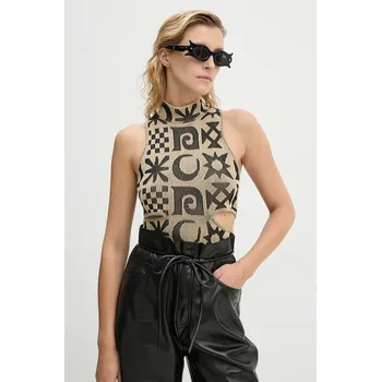 Dámská halenka Halenka Nanushka MARAJ NW24PFTP23699 béžová 08X, vel. L