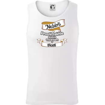 Nežárli pro pány 30 - Tílko pánské Core - 2XL ( Bílá )