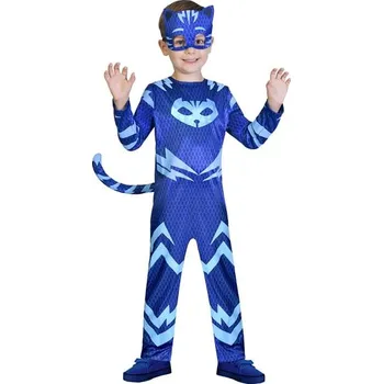 Karnevalový kostým AMSCAN - Chlapecký kostým Catboy Pyžamasky (PJ Masks) Classic - 5-6 years