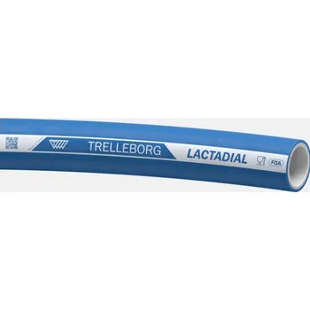 TRELLEBORG DRINKTEC LACTADIAL 6/SPL (Podtlak (kPa): 70, Provozní tlak (bar): 6, Poloměr ohybu (mm): 200, Vnější průměr (mm): 77, Vnitřní průměr (mm): 63, Hmotnost (kg): 1,7, Balení [MJ]: 40)