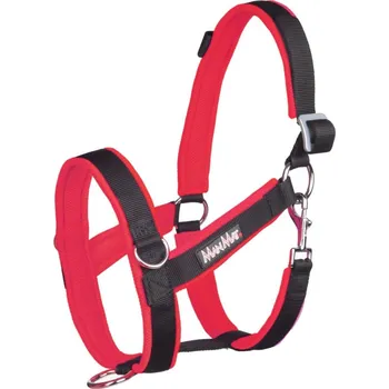 Ohlávka MANMAT červená Cob