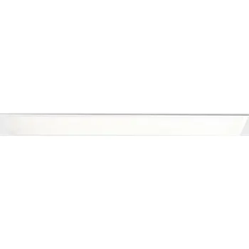 KOHL-Lighting CHESS K-SELECT zapuštěné svítidlo s rámečkem 1195x295 mm bílá 36 W CRI 80 3CCT 3000K-4000K-5700K PUSH