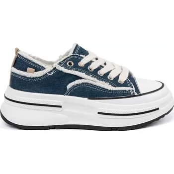 Dámské tenisky Trendy tenisky tmavě modré dámské platforma 38