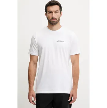 Sportovní triko adidas TERREX JW3559 bílá 00X, vel. XXL