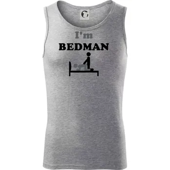 I am Bedman (Hana-creative) - Tílko pánské Core - S ( Tmavě šedý melír )