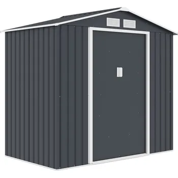 Zahradní domek Crossheim C25026 Zahradní domek L 213x 131 x 195 cm, šedý