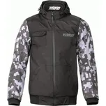 YOKO Bunda YOKO SKLODDI černá / maskáč / šedá L