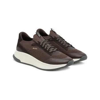 Pánské tenisky Sneakersy BOSS TTNM EVO 50523113 Hnědá 42