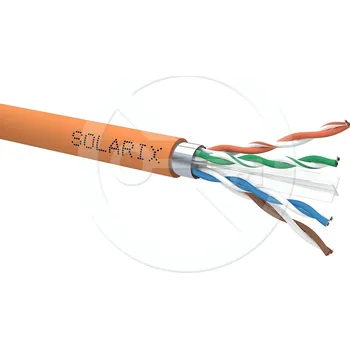 Instalační kabel Solarix CAT6A UTP LSOHFR B2ca-s1,d1,a1 500m SXKD-6A-UTP-LSOHFR-B2ca 26000039