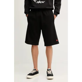 Pánské kraťasy Bavlněné šortky Kenzo pánské, černá barva, FE65PA8264MF 99A, vel. XXL