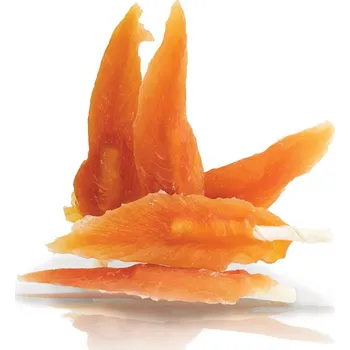 Pamlsek pro psa KIDDOG kuřecí prsa (lízátko) na buvolí tyčce 250 g