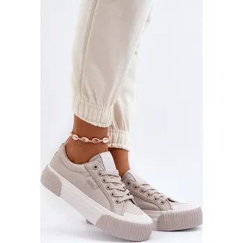 Dámské tenisky Dámské tenisky se silnou podrážkou Lee Cooper šedá Velikost: 38