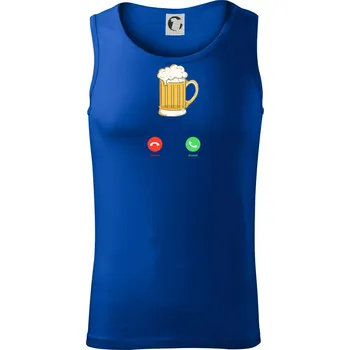 Volá pivo (Pecka design) - Tílko pánské Core - M ( Královská modrá )