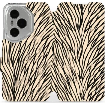 Pouzdro na mobilní telefon Flipové pouzdro Mobiwear - Honor 400 Pro - VA52S V koruně stromu (Knížkové flip pouzdro, obal, kryt na mobil Honor 400 Pro - VA52S V koruně stromu, materiál Umělá kůže + TPU - ochrana 360°, stojánek, silikonová vanička, magnetické zavírání)