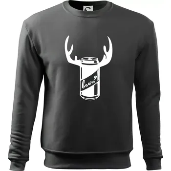 Chlapecké tričko Pivo plechovka - Mikina Essential dětská - 146 cm/10 let ( Tmavá břidlice (šedá se zeleným nádechem) )