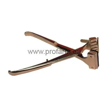 Značení hospodářského zvířete KERBL Kleště tetovací, 5 místné, 10mm /s klapkou/