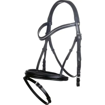 HKM HKM Malin uzdečka kožená černá 1/pony