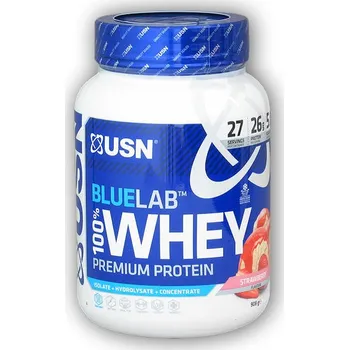 Proteinový nápoj USN Bluelab 100% Whey Protein 908g Varianta: arašídové máslo
