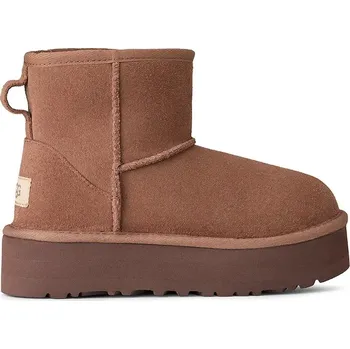 Dívčí obuv Dětské semišové sněhule UGG CLASSIC MINI PLATFORM 1143700K hnědá 82X, EUR 36