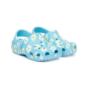 Dámské pantofle Nazouváky Crocs Classic Daisy Clog T 211264 Modrá 22_23