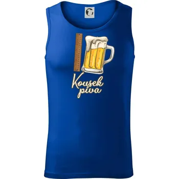 Kousek piva - Tílko pánské Core - M ( Královská modrá )