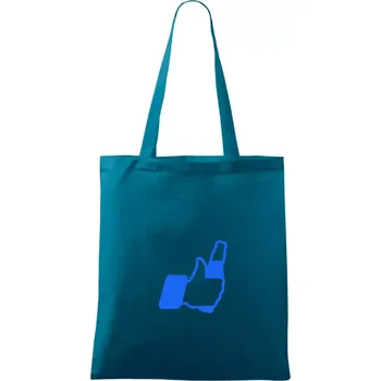 FCB pivo - Taška bavlněná - 42 x 38 cm ( Petrolejová )