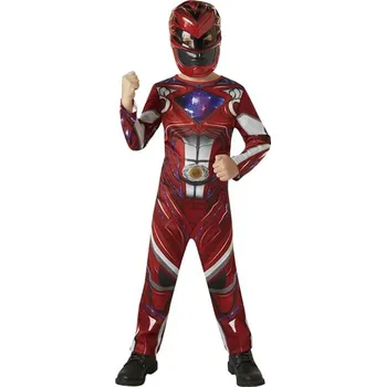 Karnevalový kostým Rubies UK - Chlapecký kostým červený strážce Power Rangers: Strážci - 3-4 years