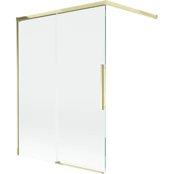 Vanová zástěna Mexen Rox vanová zástěna, 2-křídlá, posuvná, 120 x 150 cm, transparentní, zlatá - 8C9-120-003-50-00 Vanové zástěny