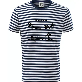 Psí yoga (Hana-creative) - Triko na vodu - XS ( Prouhovaná )