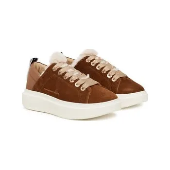 Dámské tenisky Alexander Smith Sneakersy Wembley Folded ASBCWRW Hnědá 39